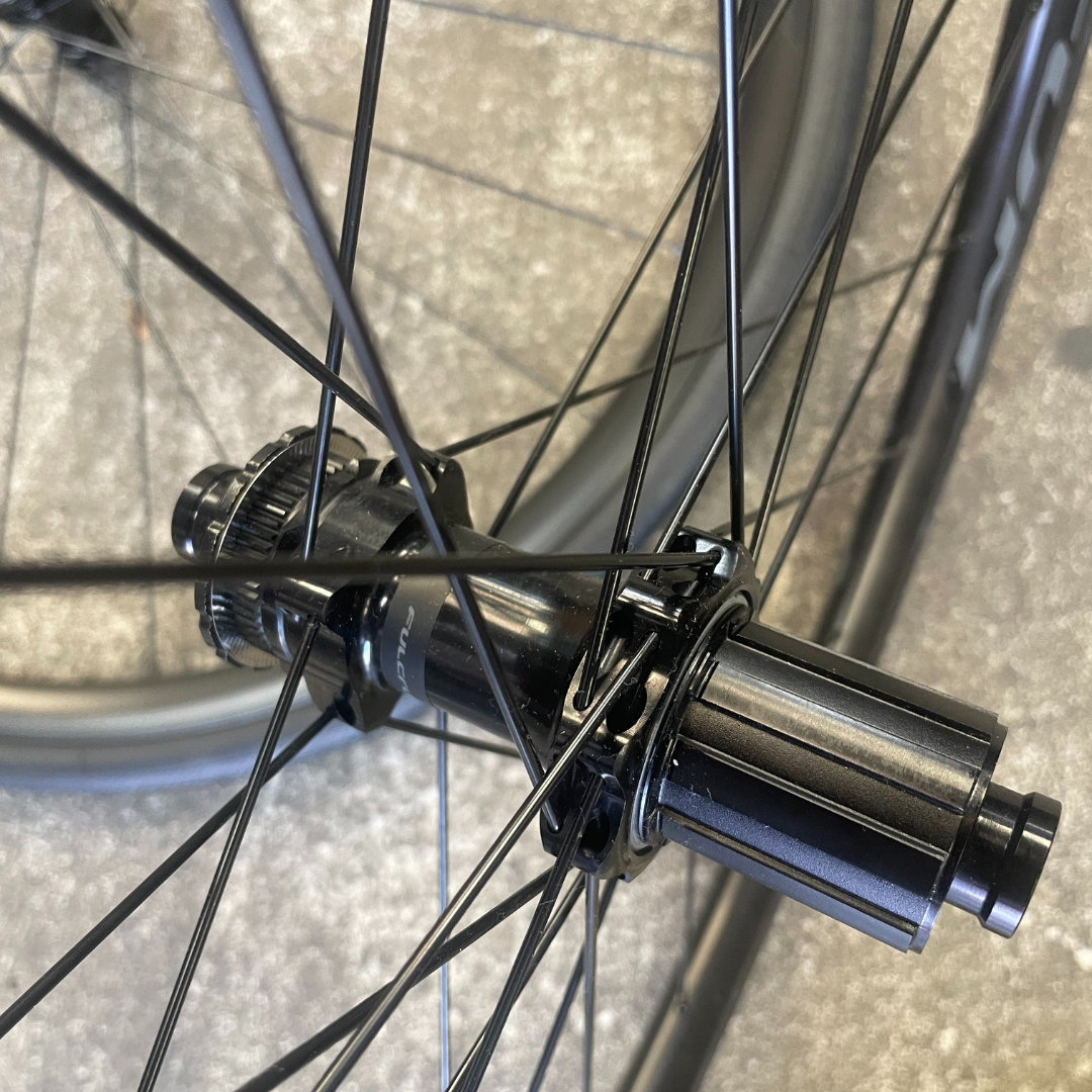 Fulcrum Racing 600 wheel set with tires and tubes