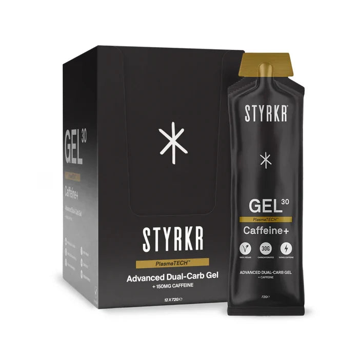 Styrkr Gel GEL30 Caffeine Dual-Carb Energy Gel Cola - CLEARANCE BOX OF 12
