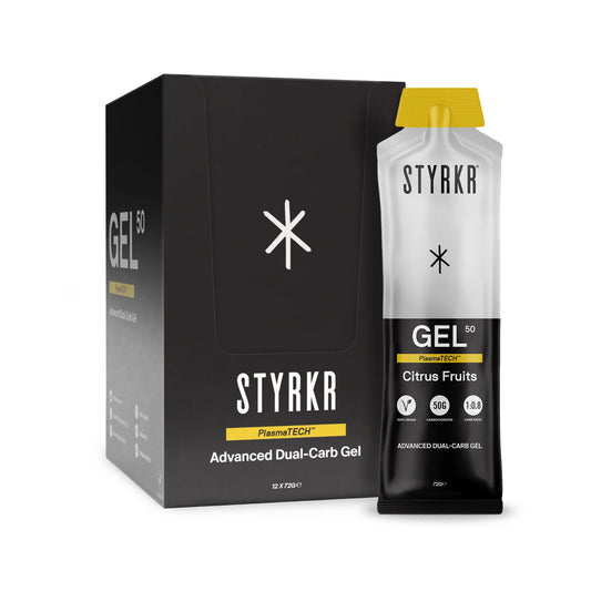 Styrkr Gel GEL50 Citrus Fruits Dual-Carb - CLEARANCE BOX OF 12