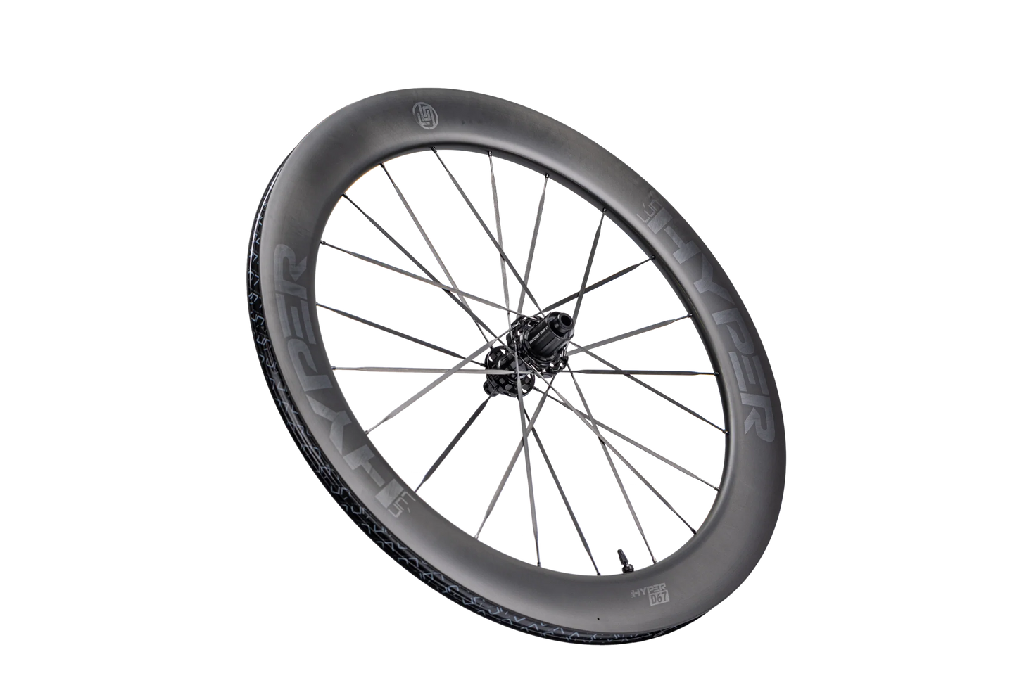 Lún: HYPER 3 D67 (60mm & 68mm) Disc Brake Carbon Wheelset - Matte finish with Laser etched logos