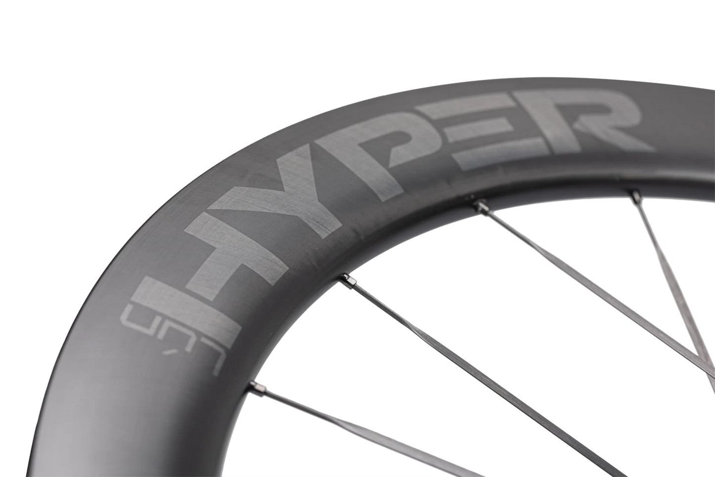 Lún: HYPER 3 D67 (60mm & 68mm) Disc Brake Carbon Wheelset - Matte finish with Laser etched logos