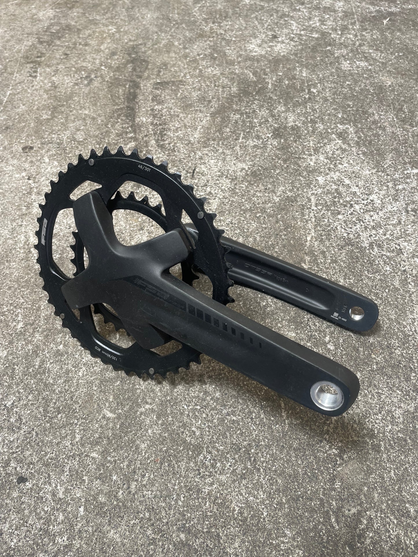 FSA - OMEGA 2X CRANKSET - ROAD - 19MM SPINDLE (Garage Sale)