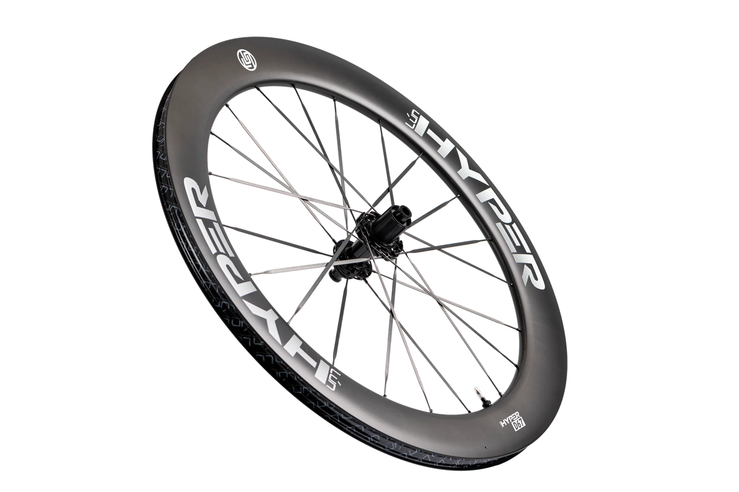 Lún: HYPER 3 D67 (60mm & 68mm) Disc Brake Carbon Wheelset - Matte finish with Laser etched logos