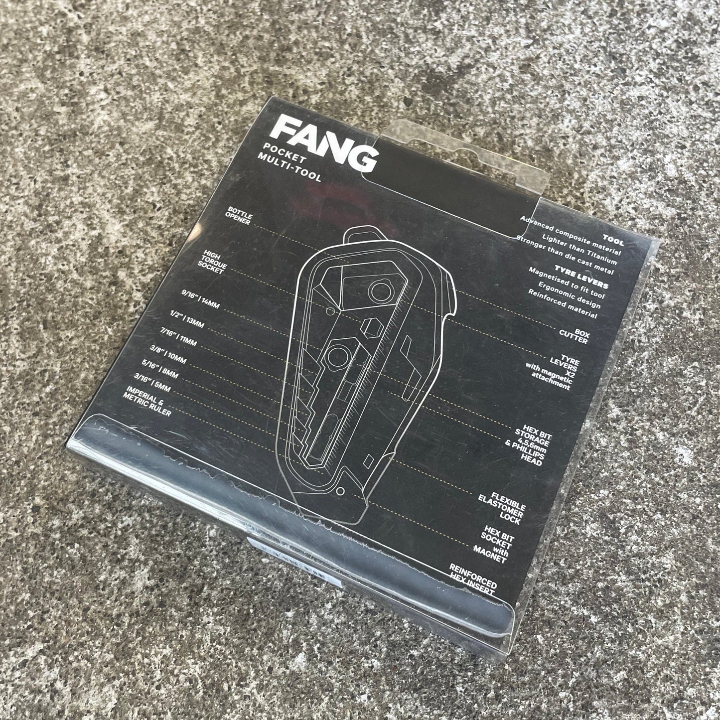 Knog Fang Multitool 18 pce WAS $55.00 NOW