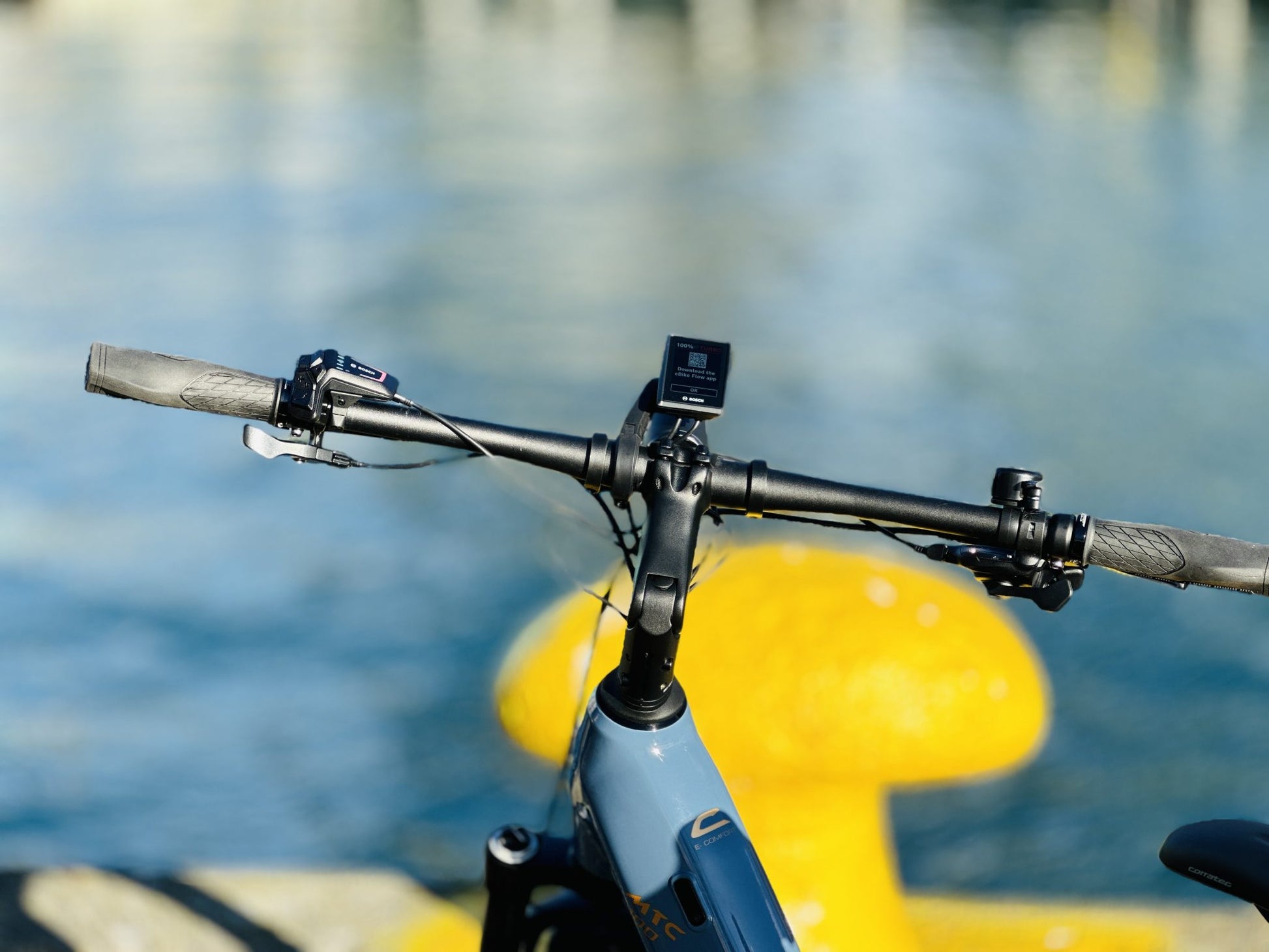 Corratec MTC 100 Wave E-Power E-Bike Blue Gold – Rouleur Cycles