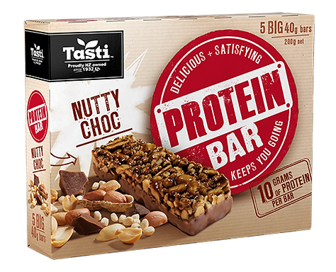 Tasti Protein Bar Nutty Choc 5 x 40g