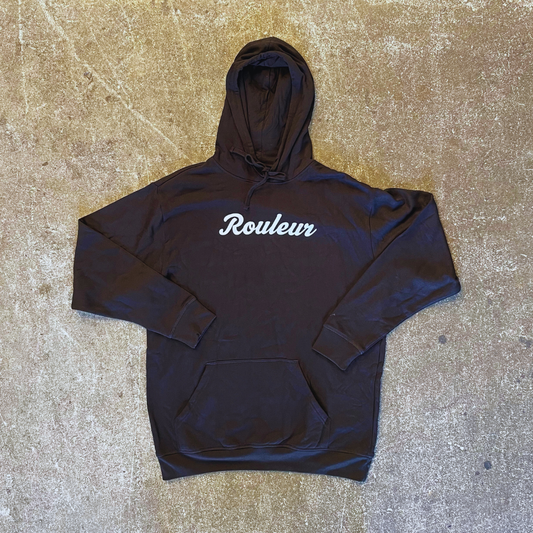 Rouleur Casual Clothing Hoodie with Logo  'The Core' Black