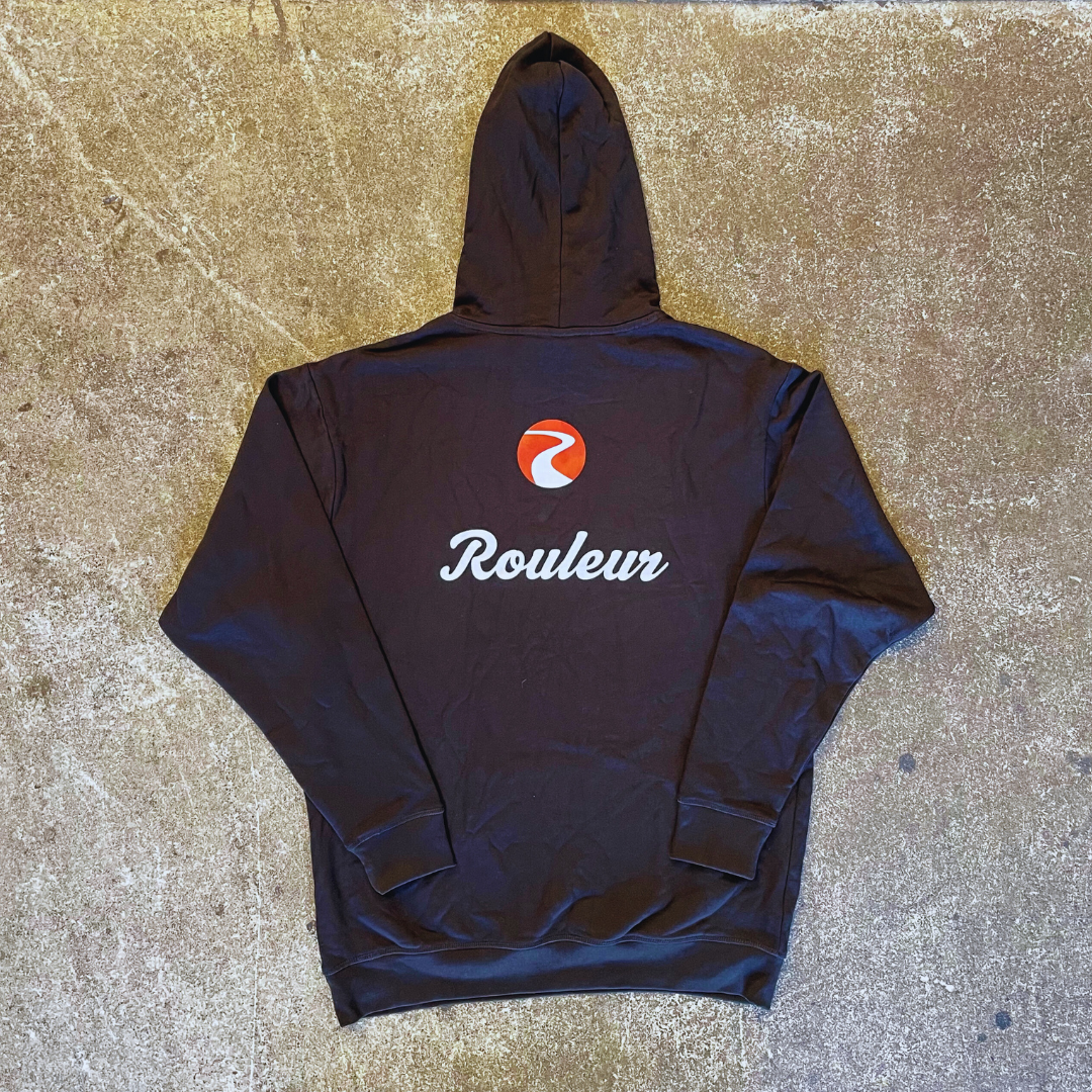 Rouleur Casual Clothing Hoodie with Logo  'The Core' Black