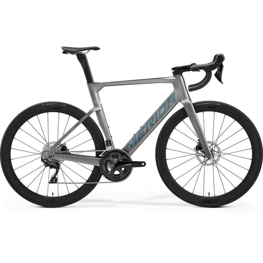 Merida Reacto Limited Road Bike - Gunmetal Grey (Blue Decals)