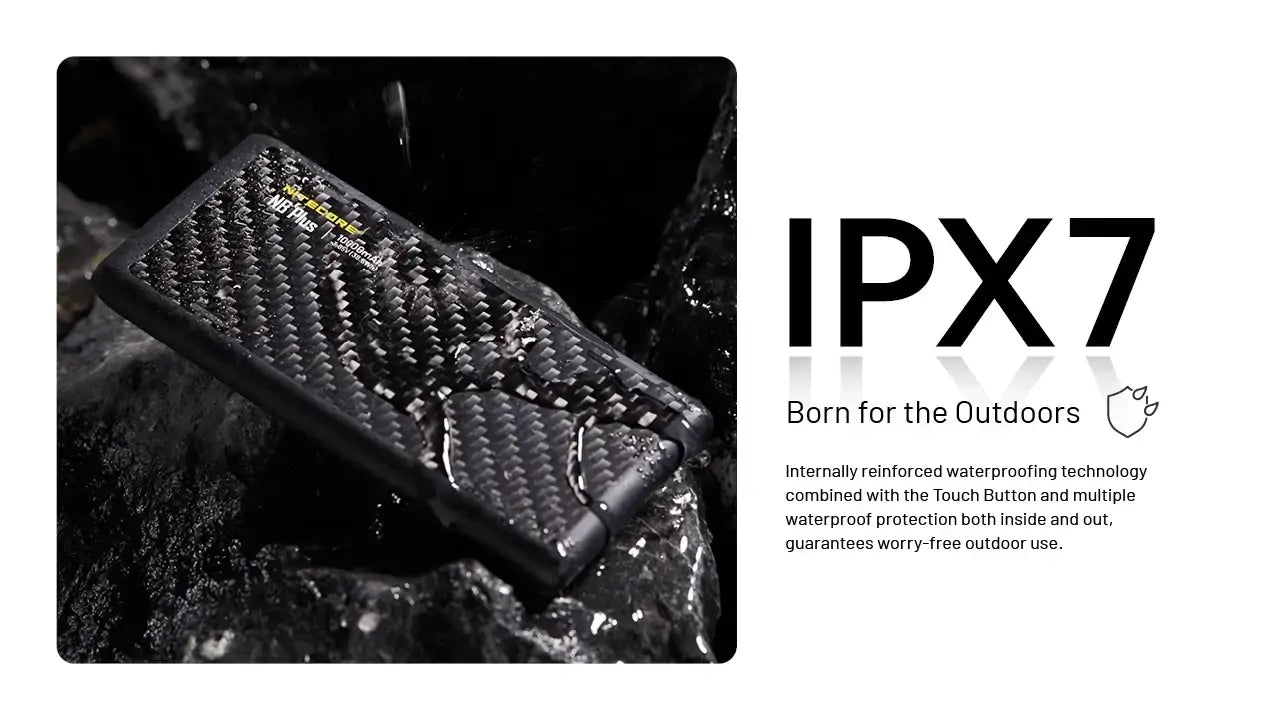 Nitecore NB Plus - Waterproof Energy Bar