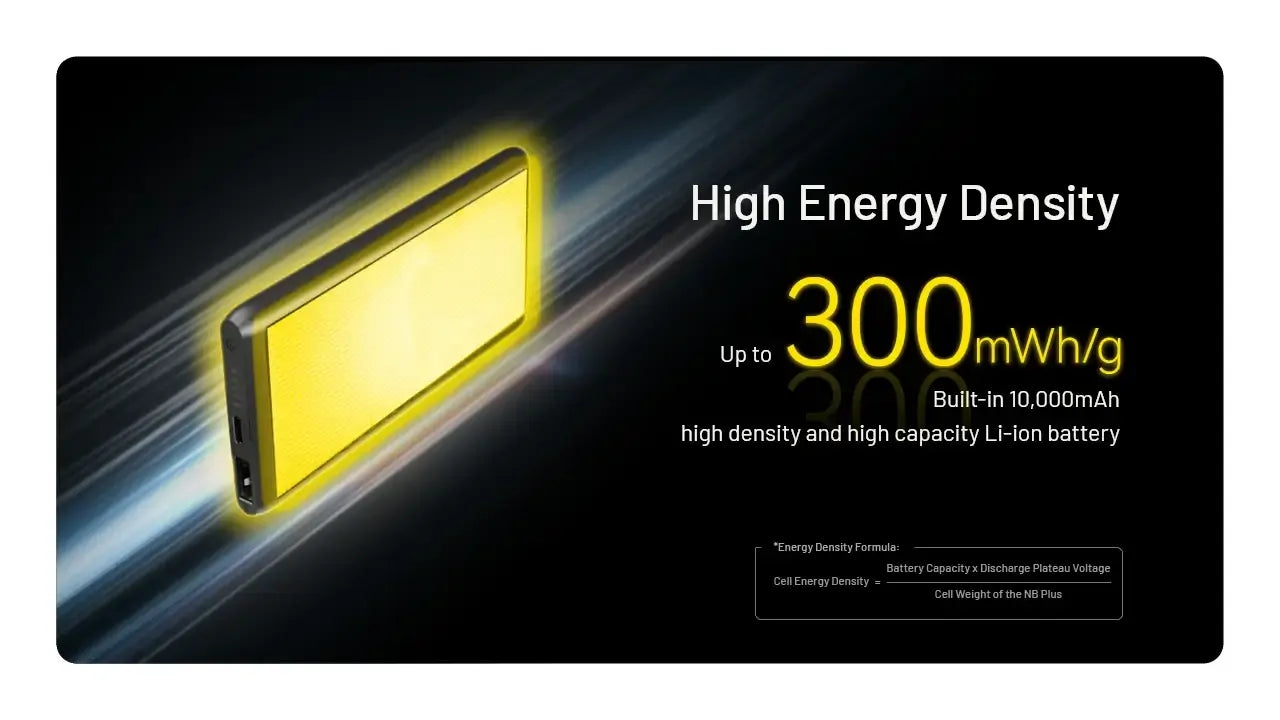 Nitecore NB Plus - Waterproof Energy Bar