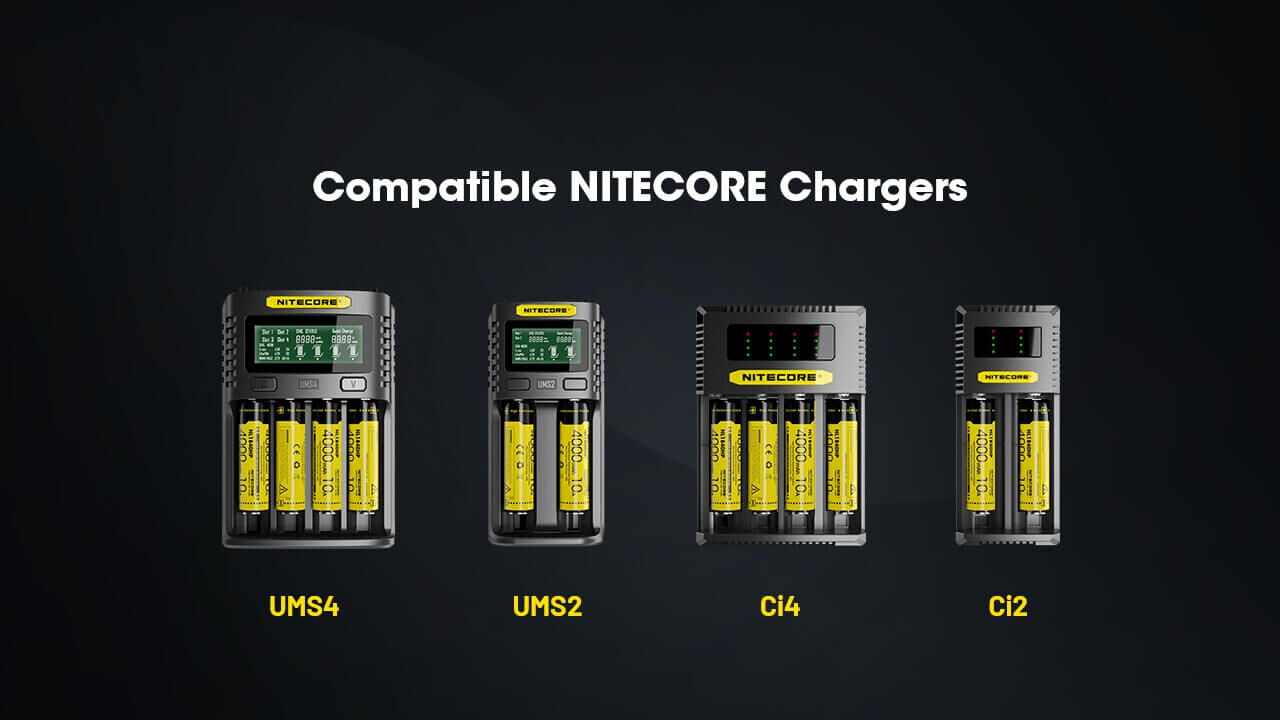 Nitecore NL1840HP - 4000mAh  Rechargeable Battery