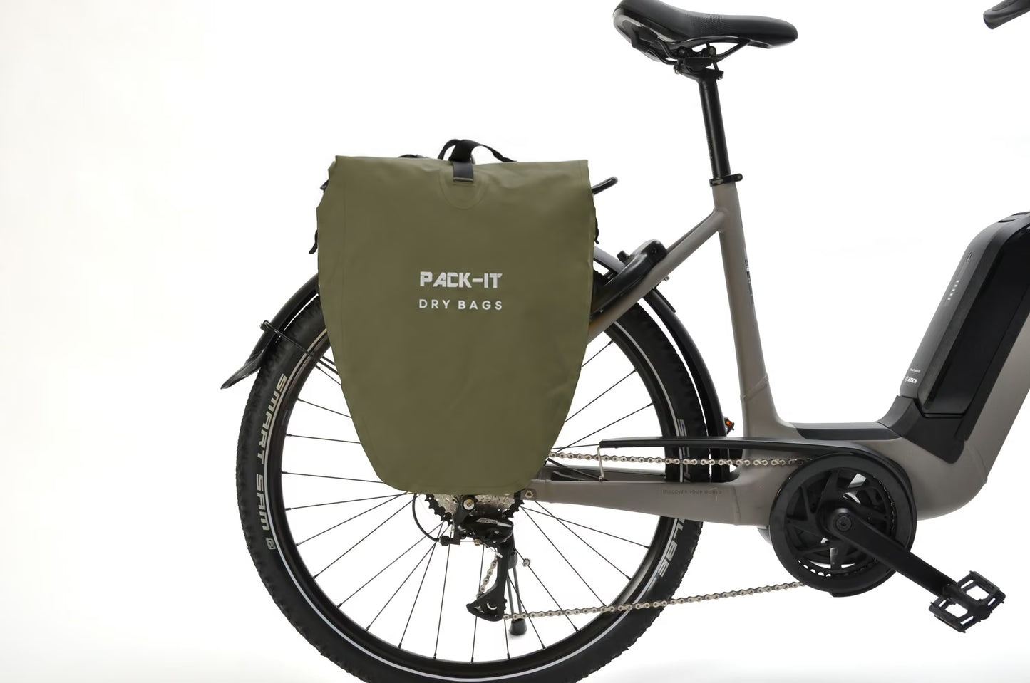 Pack-IT Drybag Pannier Earthy Green