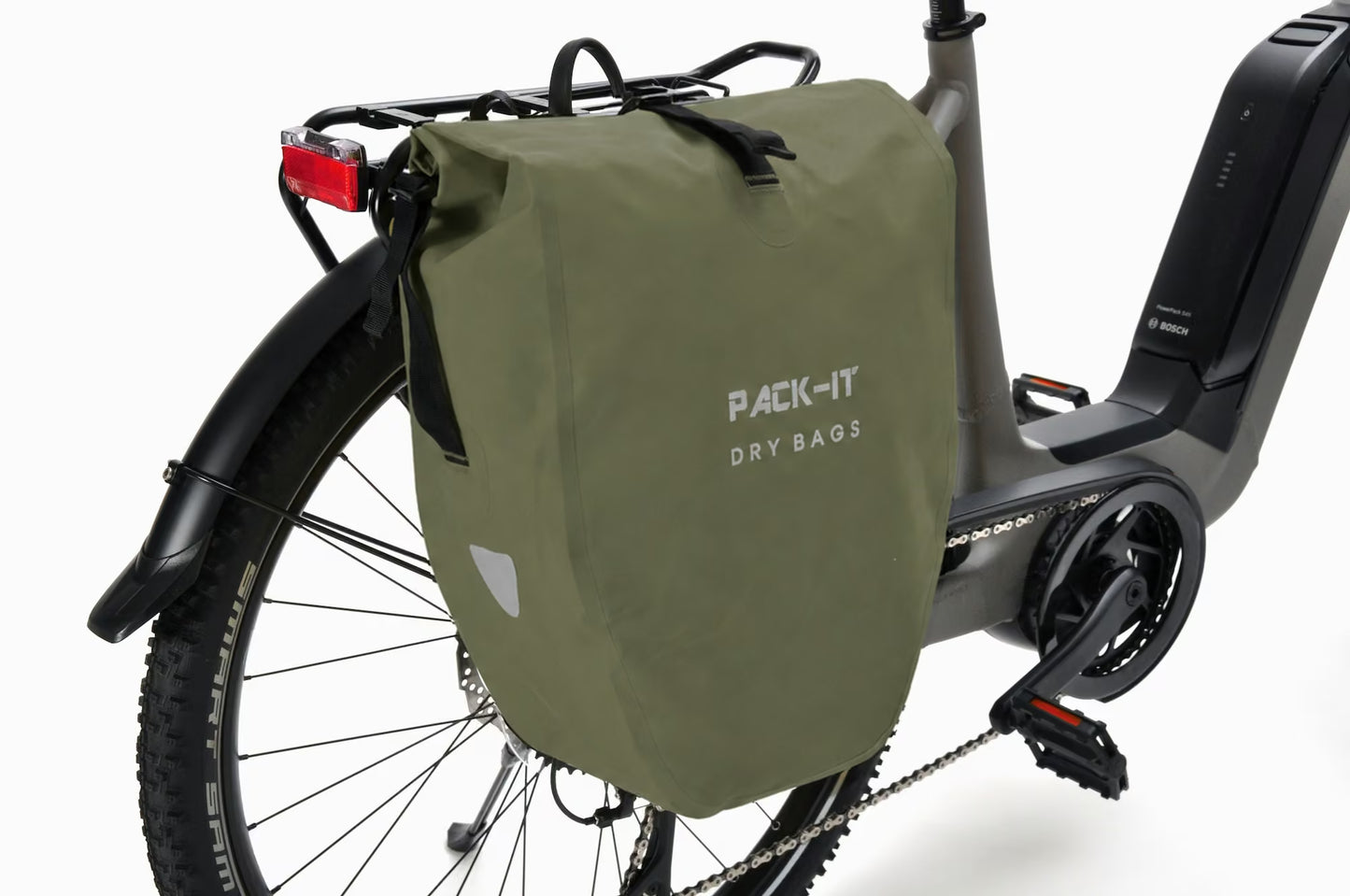 Pack-IT Drybag Pannier Earthy Green