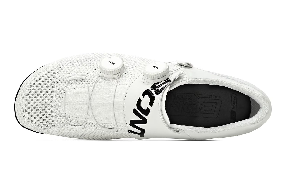 Bont Vaypor Knit Wide White