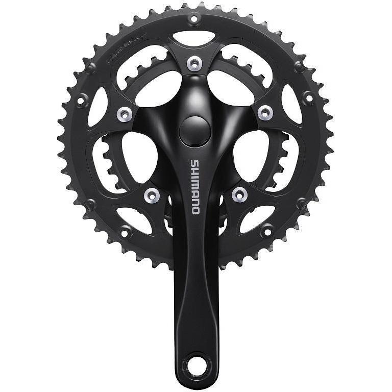 Shimano FC-RS200 8 Speed Crankset - Black