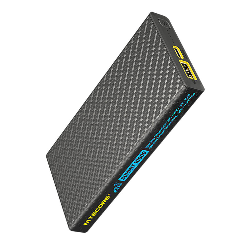 Nitecore Summit 10000 - Carbon Fibre Power Bank