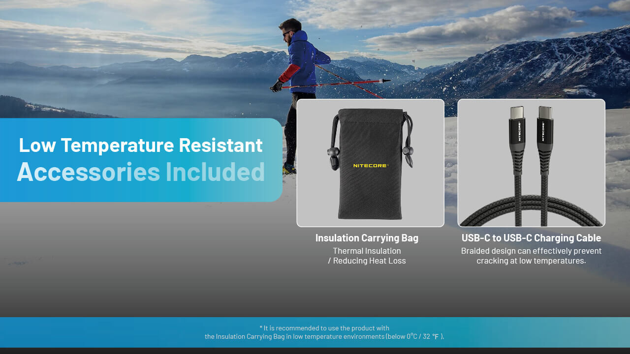 Nitecore Summit 10000 - Carbon Fibre Power Bank