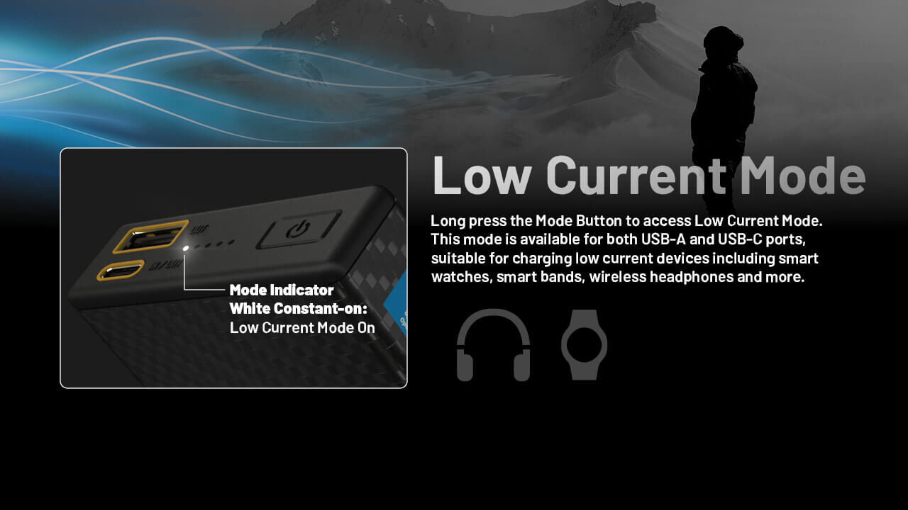 Nitecore Summit 20000 - Carbon Fibre Power Bank