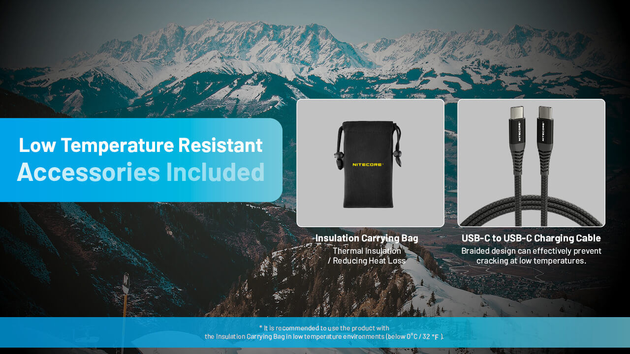 Nitecore Summit 20000 - Carbon Fibre Power Bank