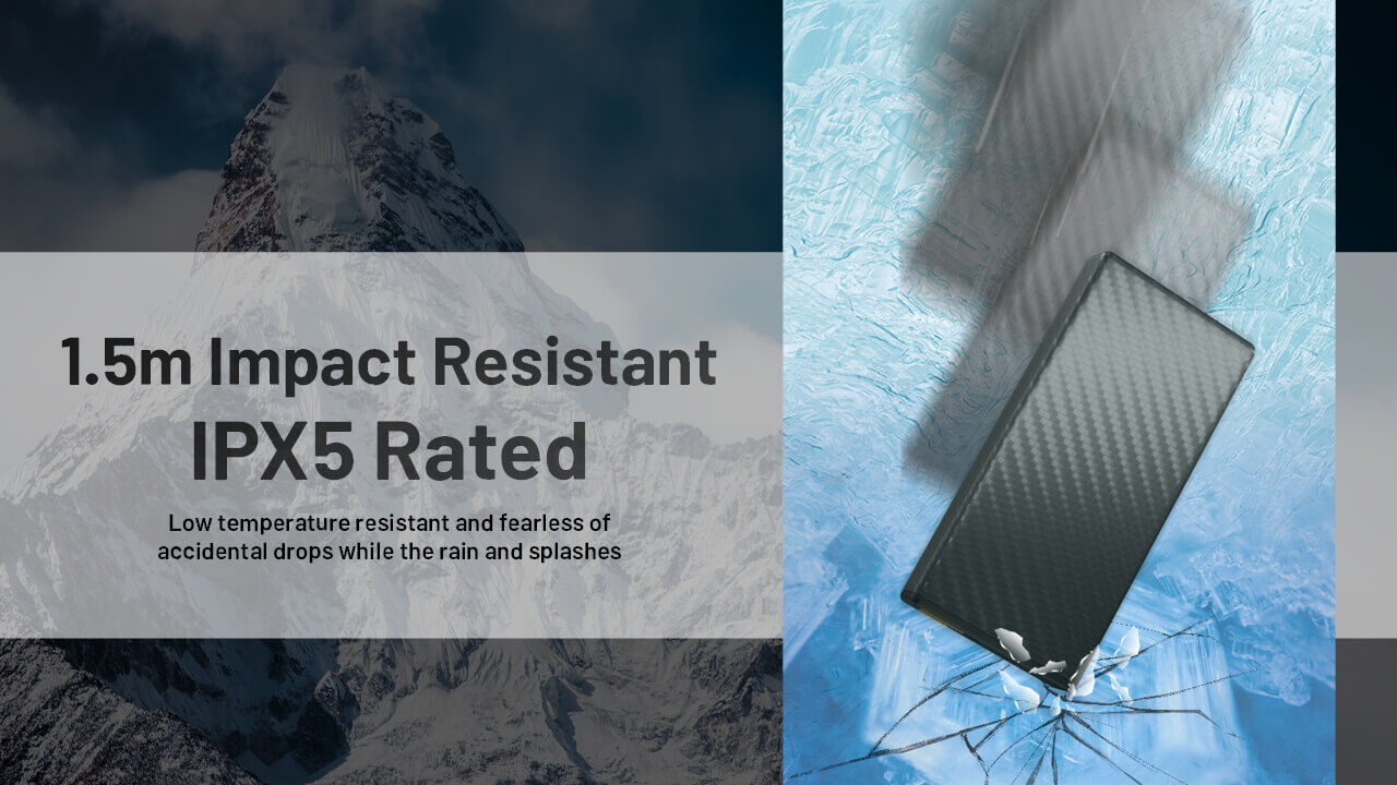 Nitecore Summit 20000 - Carbon Fibre Power Bank