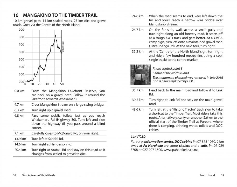 Tour Aotearoa Official Guide, 6th Edition. Small staple bound twin pack