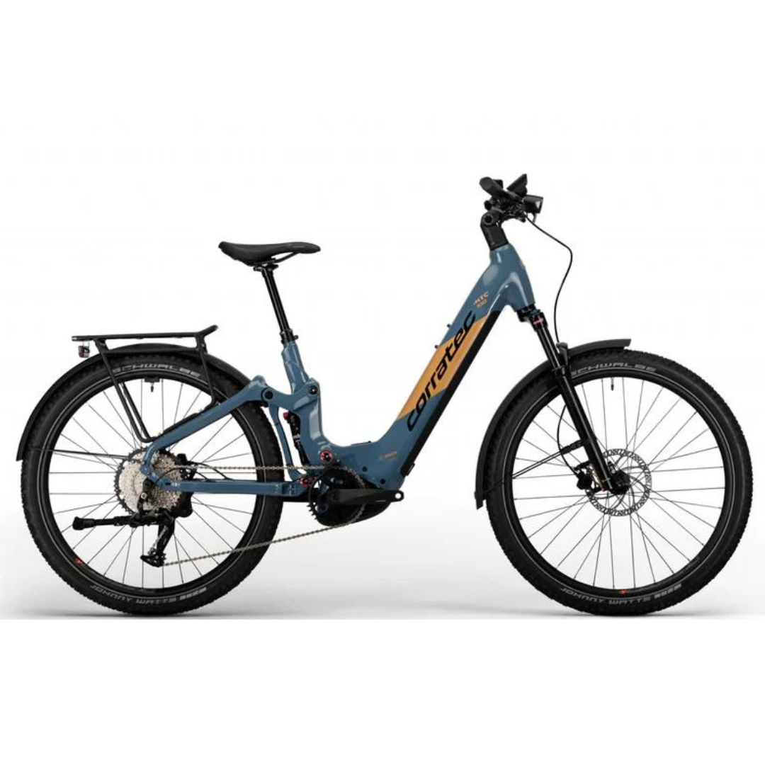 Corratec MTC 100 Wave E-Power E-Bike - Blue / Gold