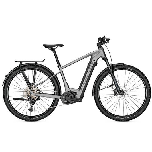 2023 Focus Aventura2 6.8 E Bike 625WH Toronto Grey