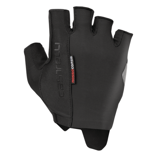 Castelli Glove Rosso Corsa Espresso Black