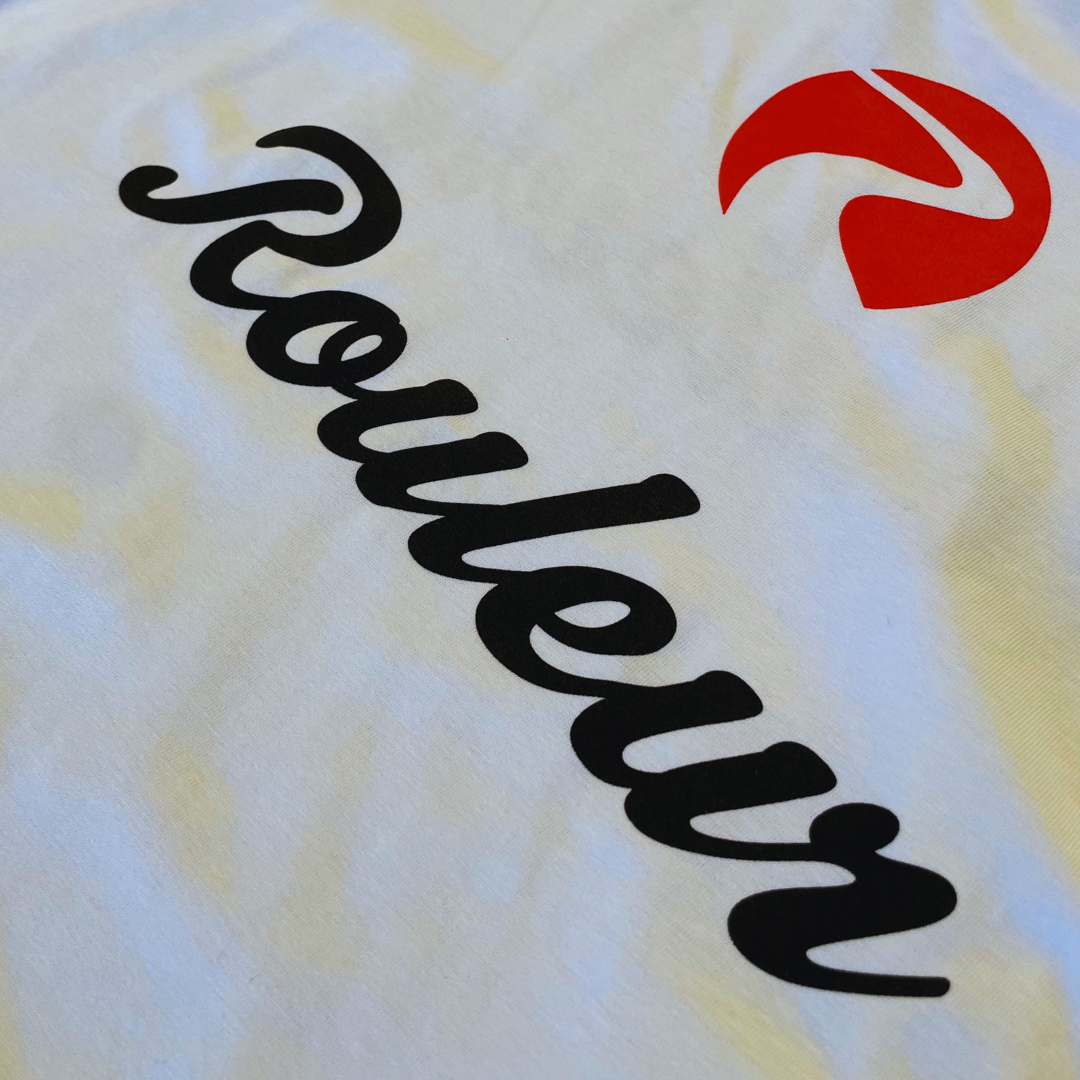 Rouleur Casual Clothing Tee with Logo Mens White