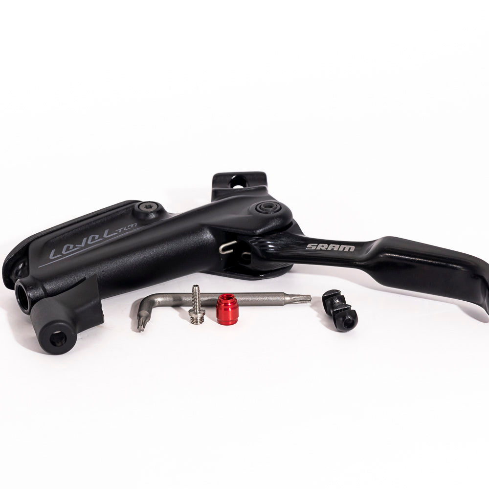 SRAM Disc Brake Lever Assembly Level TLM B1 - Aluminium Lever (Assembled, No Hose, Includes Barb and Olive)