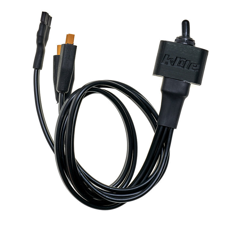 K-Lite Main wire loom bar switch Lights & USB on - Son