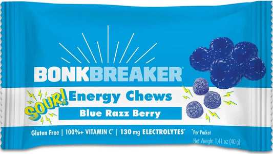 Bonk Breaker Energy Chews Single 50g - Blue Razz Berry
