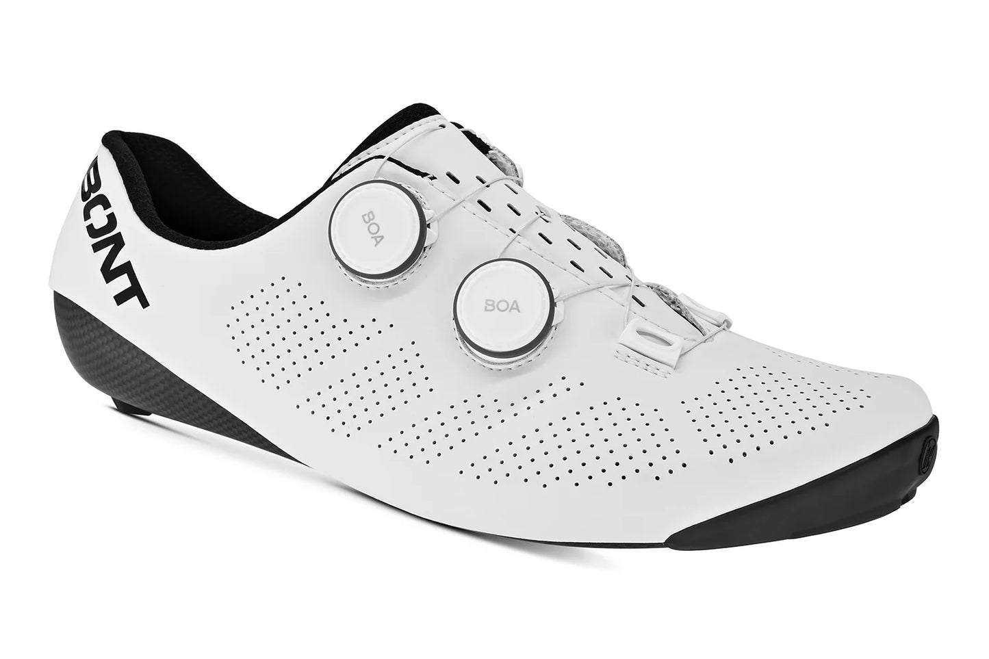 Bont Riot 24 Road Cycling Shoes Wide - White