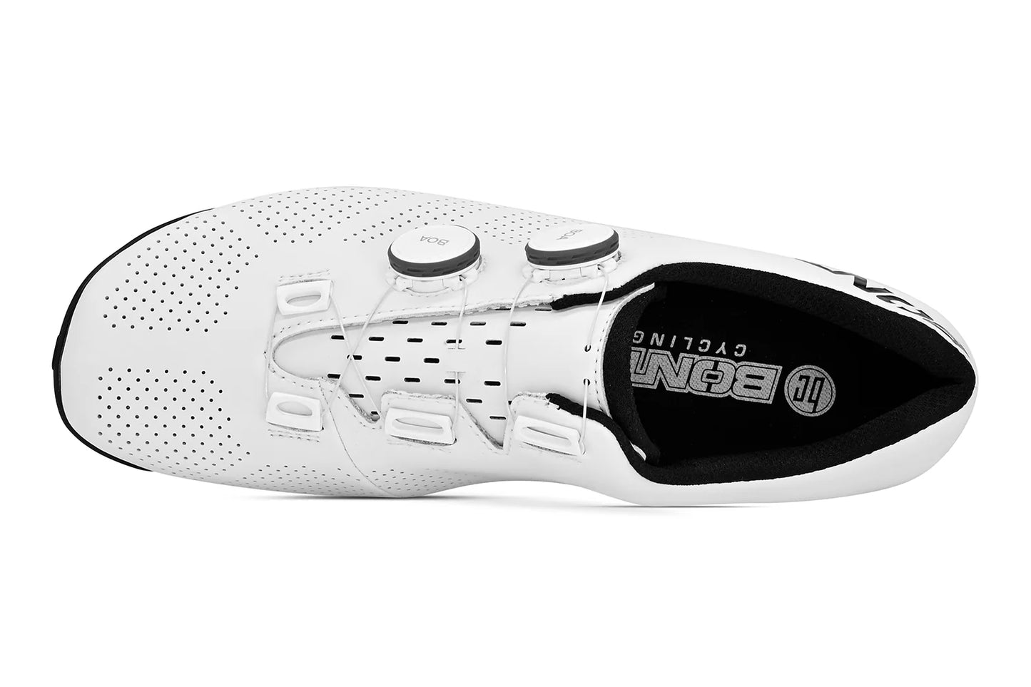 Bont Riot 24 Road Cycling Shoes Wide - White