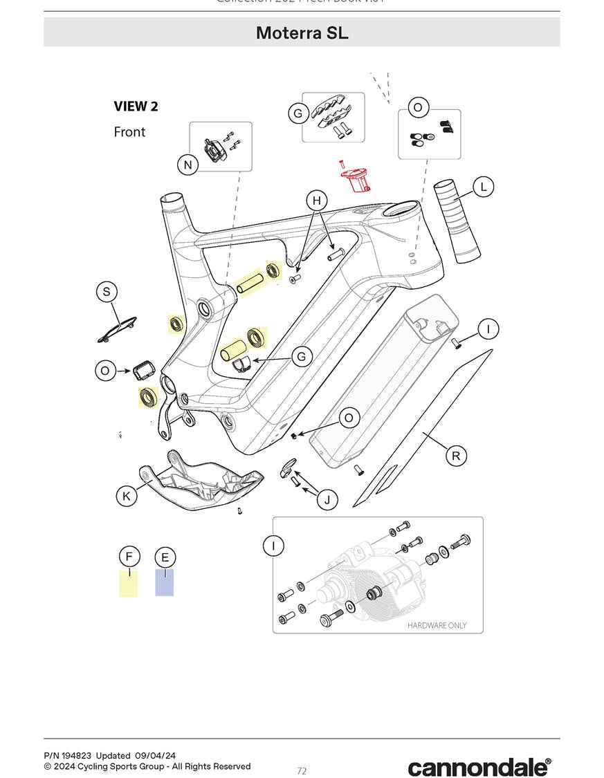 Moterra SL Spares 3