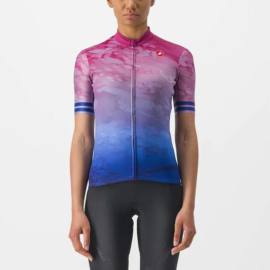 Castelli Marmo Jersey Women's - Multicolour Amethyst