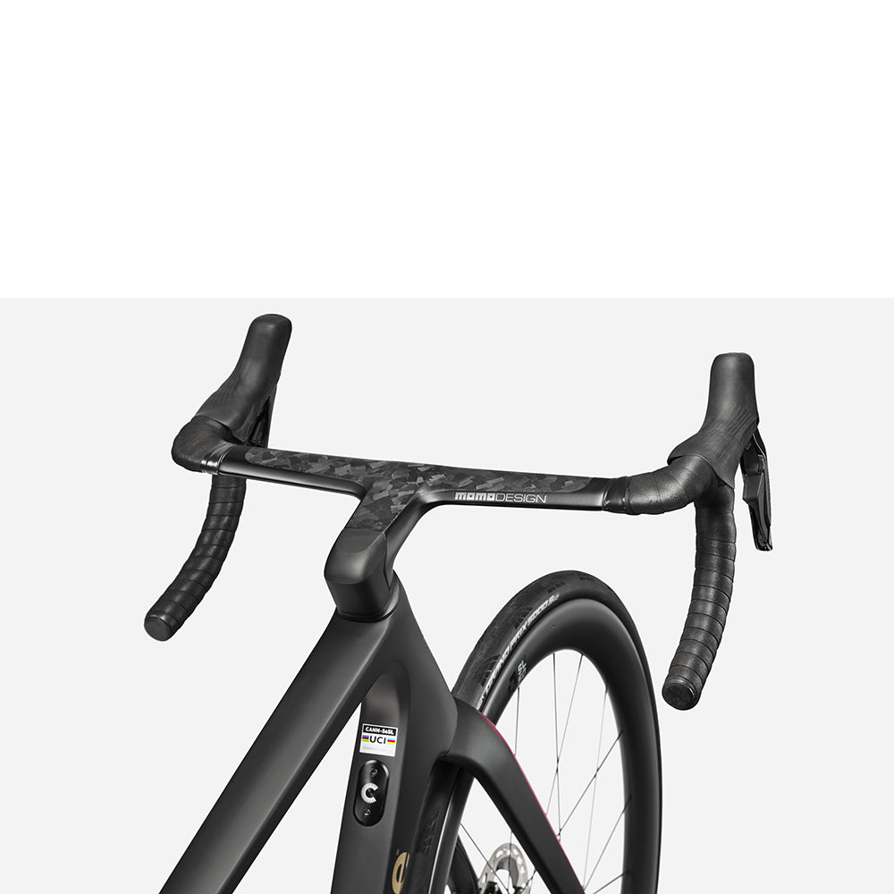 キャノンデール　Carbon One-Piece Handlebar 420mm Cannondale SystemBar R-One Carbon Momo Design Handlebar – Rouleur