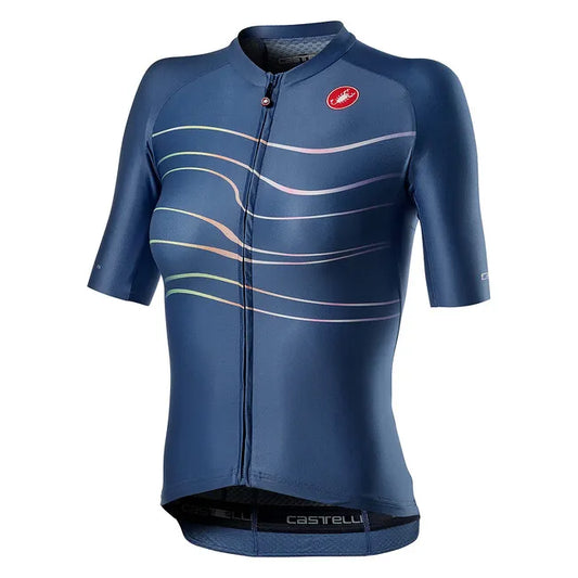 Castelli Aero Pro Women's Jersey - Agate Blue