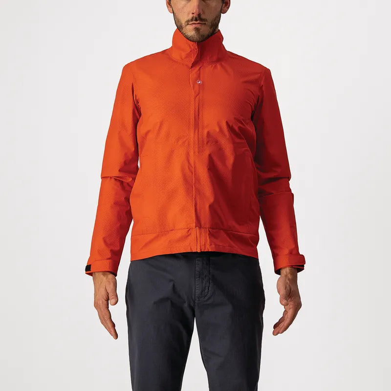 Castelli Commuter Reflex Men's Jacket - Fiery Red