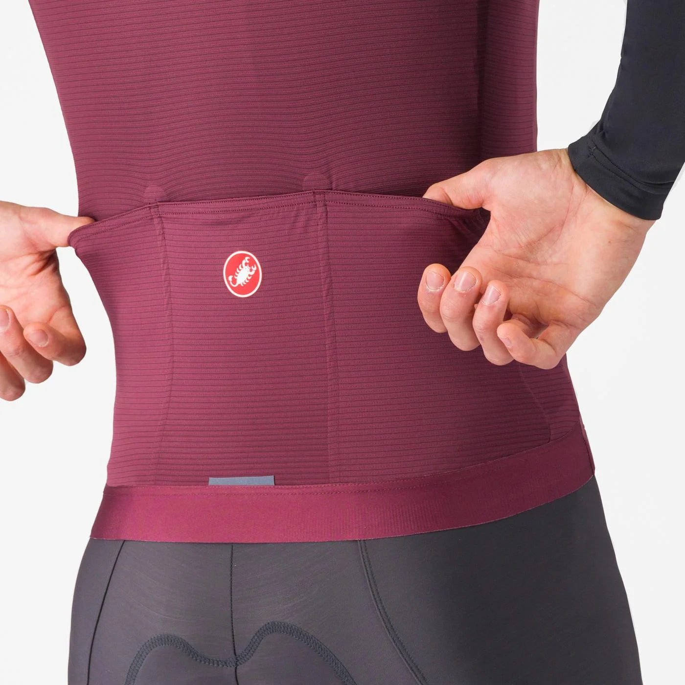 Castelli Espresso Vest - Deep Bordeaux