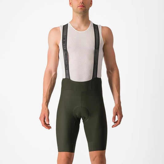 Castelli Espresso Men's Bibshort - Deep Green