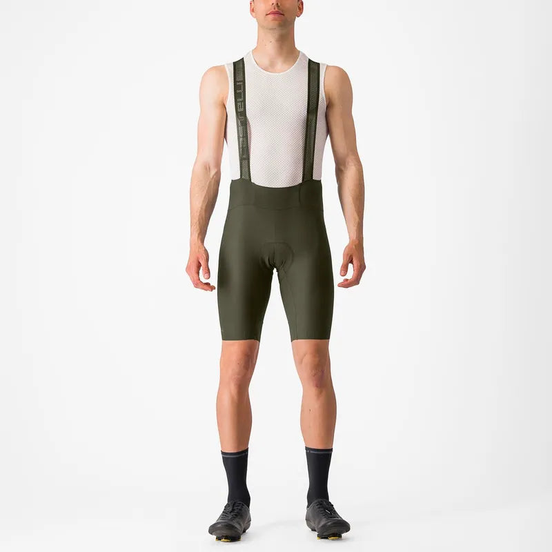 Castelli Espresso Men's Bibshort - Deep Green