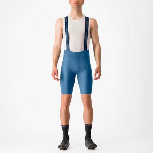 Castelli Espresso Men's Bibshort - Steel Blue