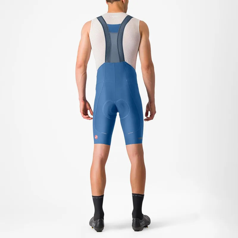 Castelli Espresso Men's Bibshort - Steel Blue