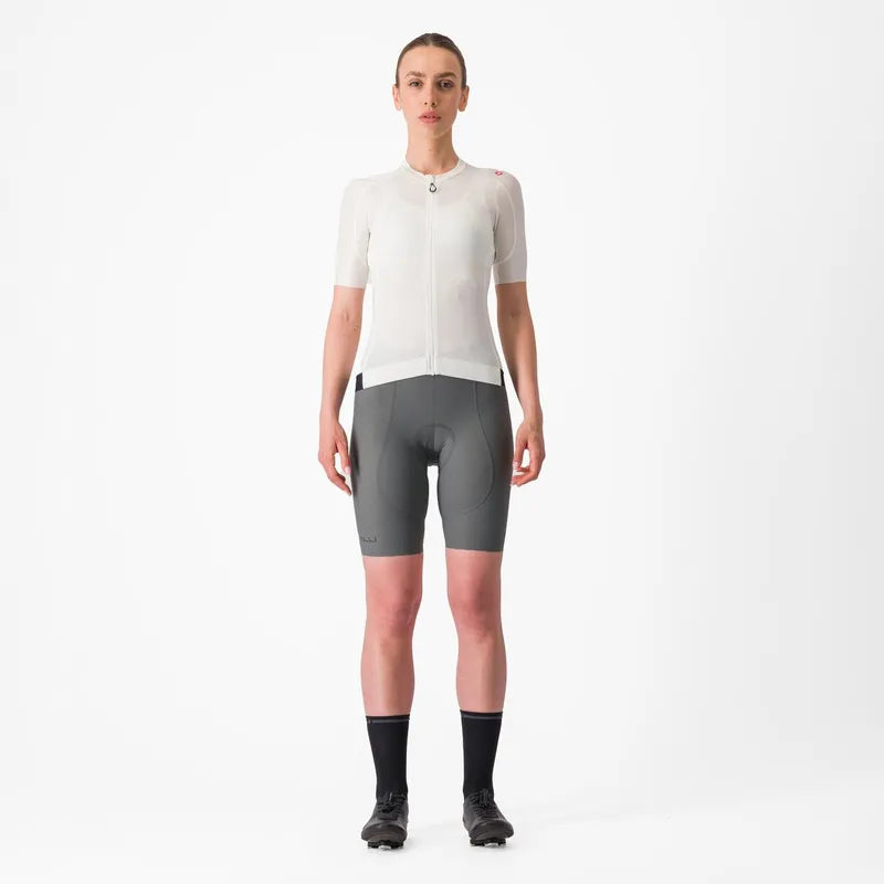 Castelli Espresso Women's Cycling Jersey - Ivory/Dark Gray