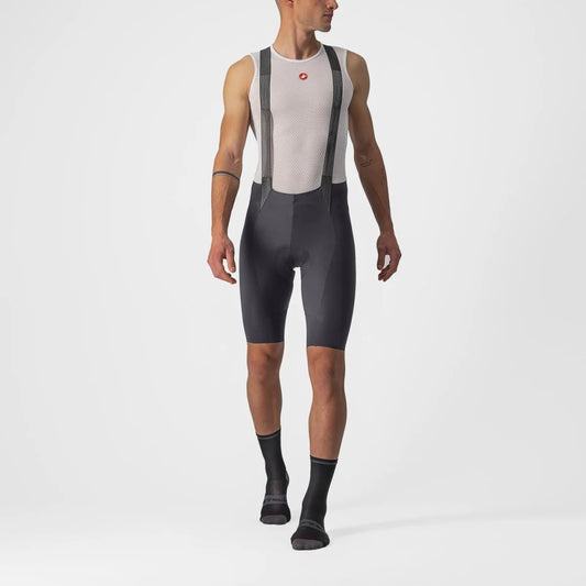 Castelli Free Aero RC Men's Bibshort - Dark Gray