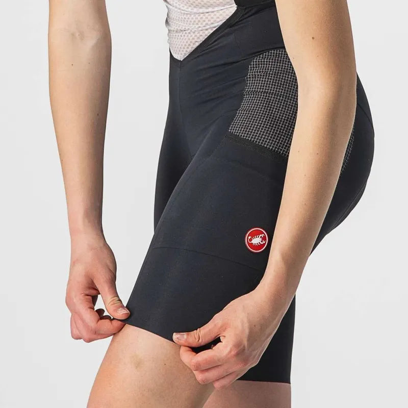 Castelli Free Unlimited Women's Bibshort - Black