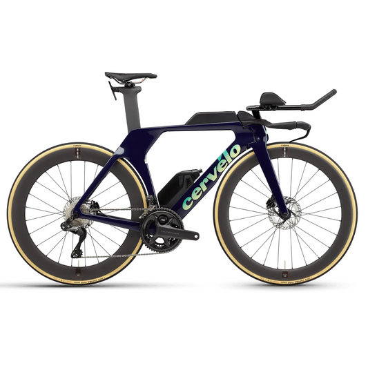 Cervelo P5 Ultegra Di2 TT / Triathlon Bike - Deep Dahlia