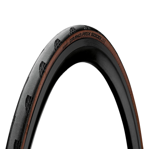Continental GP5000 Road Clincher Tyres - Black/Transparent